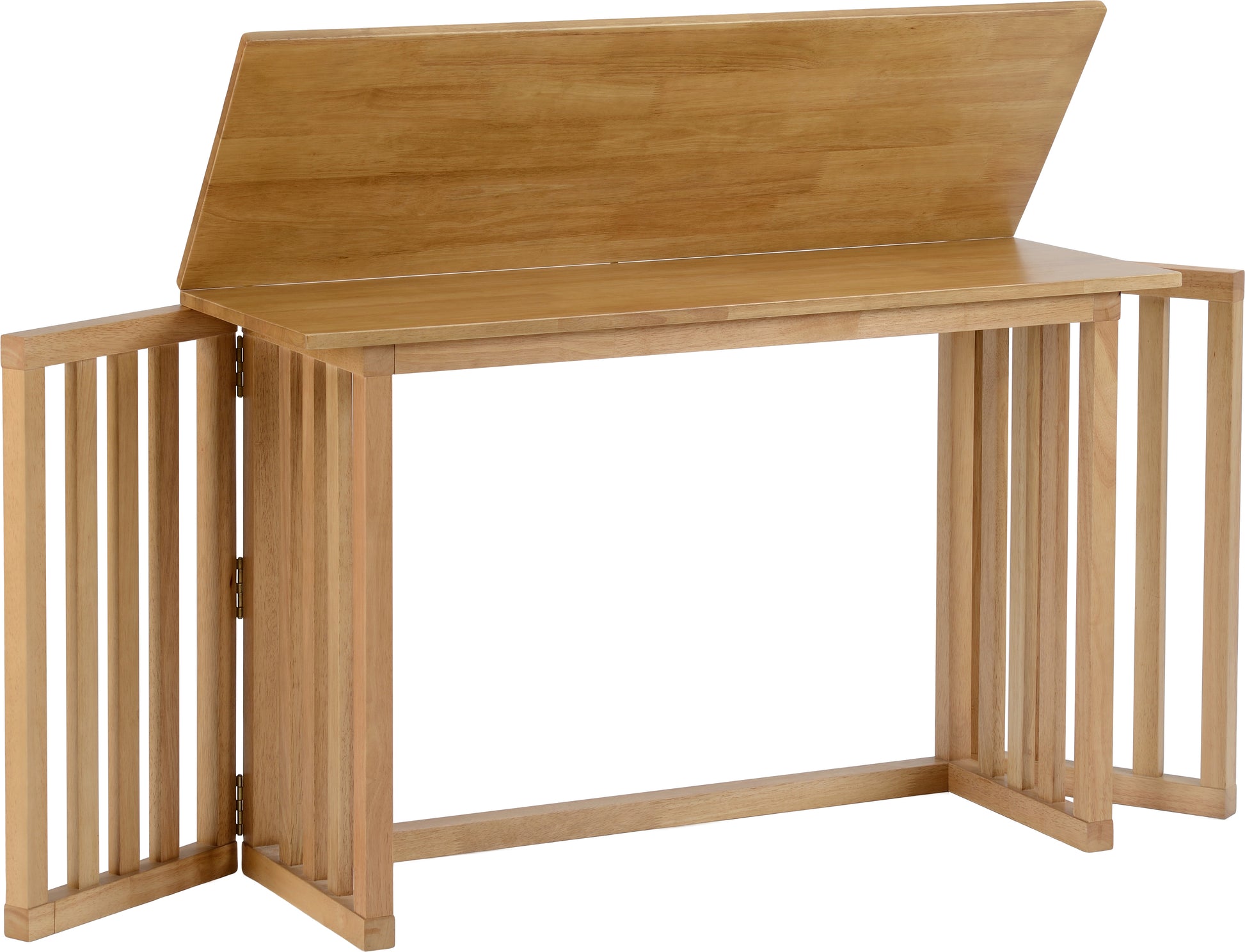 Richmond Foldaway Dining Set (4 Stools) - Oak Varnish