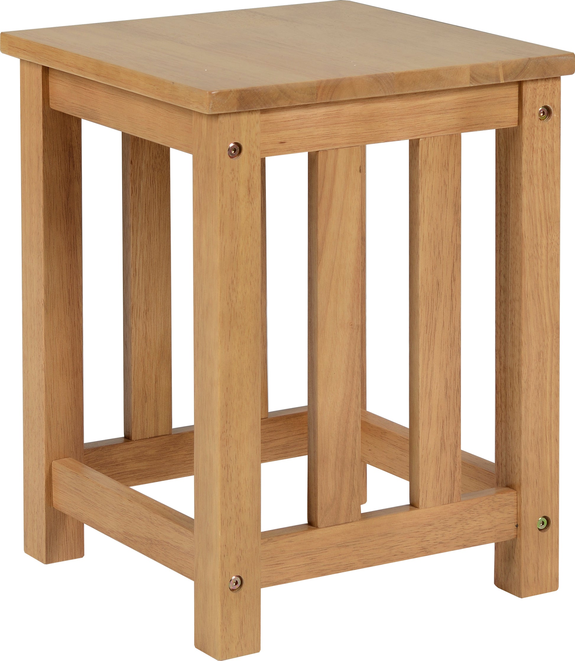 Richmond Foldaway Dining Set (4 Stools) - Oak Varnish