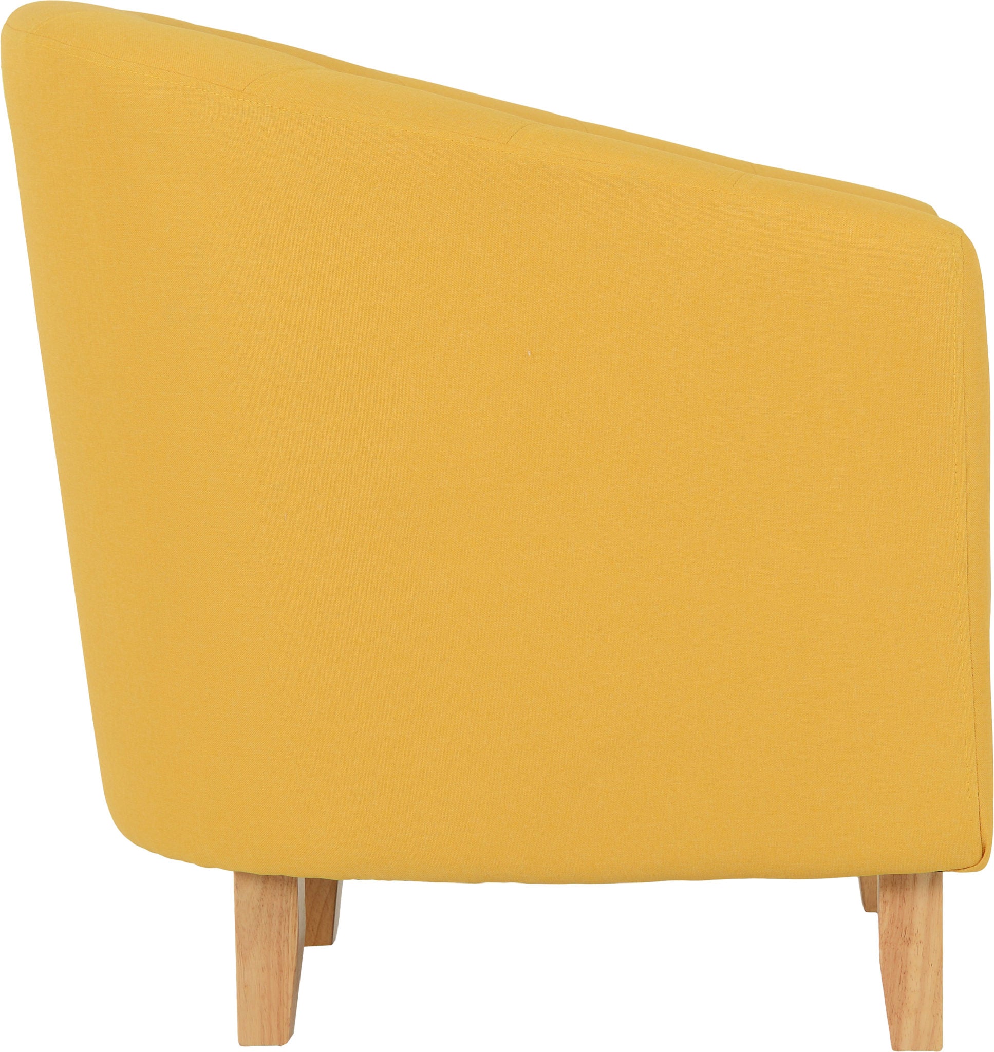 Tempo Tub Chair Mustard Fabric